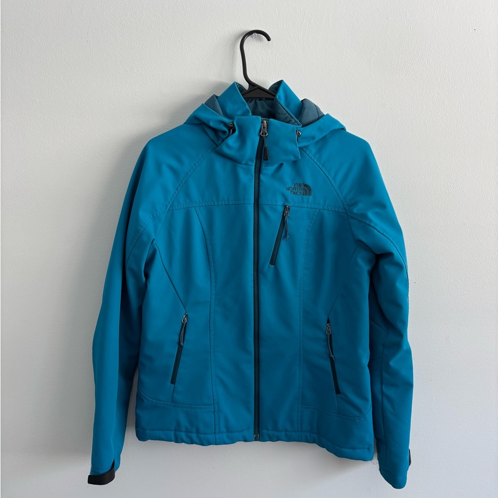 The North Face Teal Full-Zip Jacket